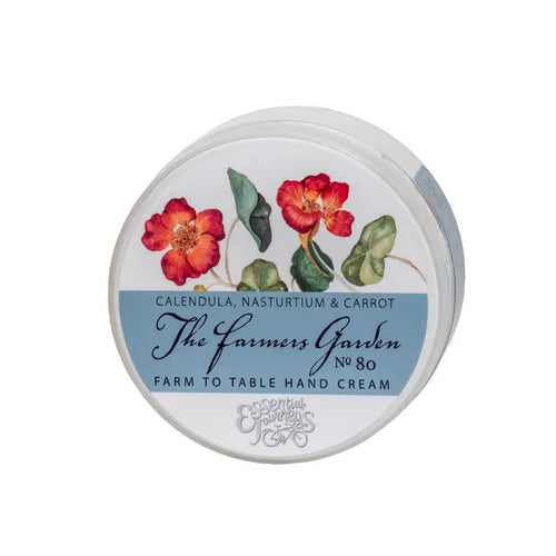 8 oz. Farm To Table Hand Cream  - The Farmers Garden - Calendula, Nasturtium & Carrot