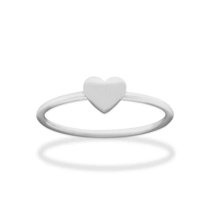 Stainless Steel Symbol Ring - Heart