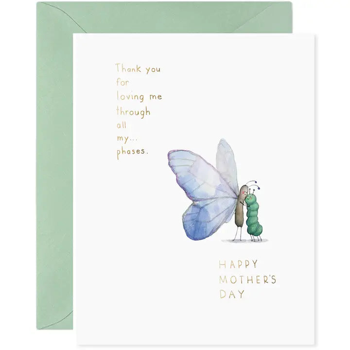 Many Phases Card Mother's Day Greeting Card