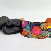 Alcohol Ink Medium Copper Cuff