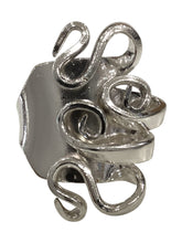 Silverplate Curly Fork Rings
