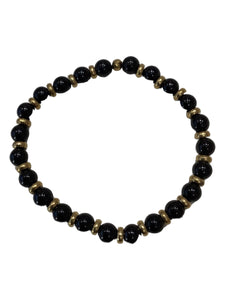 Stretch Bracelet - Black Onyx