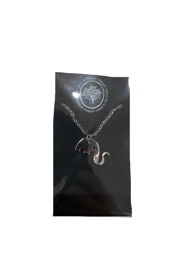 Silverplate Elephant Necklaces