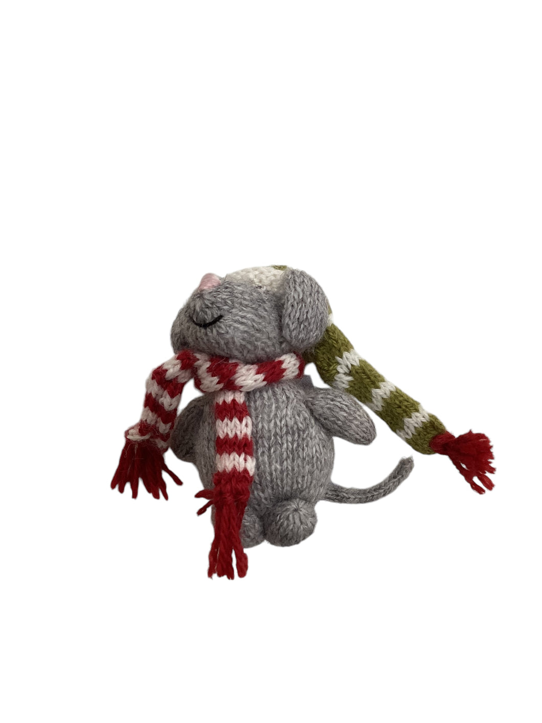 Mouse Ornament - Grey