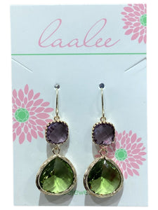 Peridot Earrings - Tanzanite