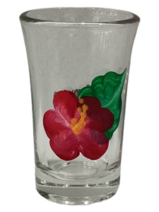 Shot Glass - Hibiscus