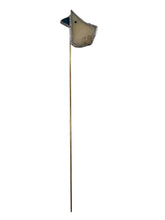 Bird Plant Stake - White