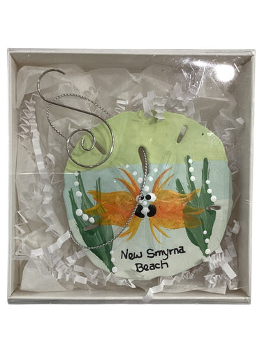 Sand Dollar Ornament - Fish