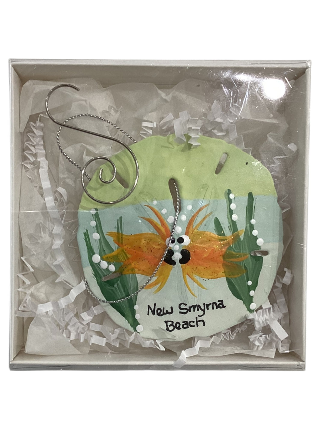 Sand Dollar Ornament - Fish