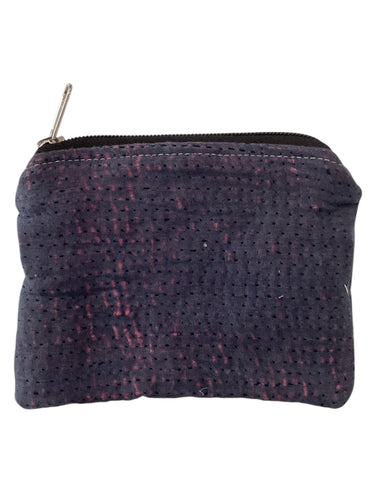 Kantha Zipper Pouch Bag - Small