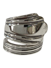 Silver Plate Spiral Rings