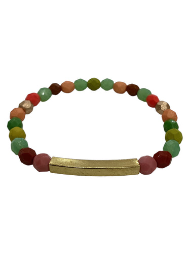 Good Vibes Colorful Stacking Bracelets - No. 2