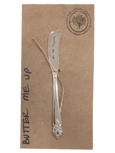 "Butter Me Up" Butter Knife Stamped Servingware