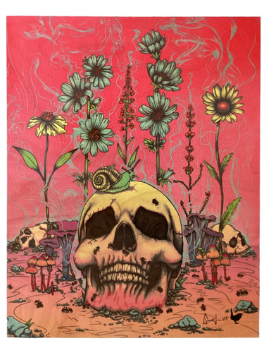 Skull Garden - Pink