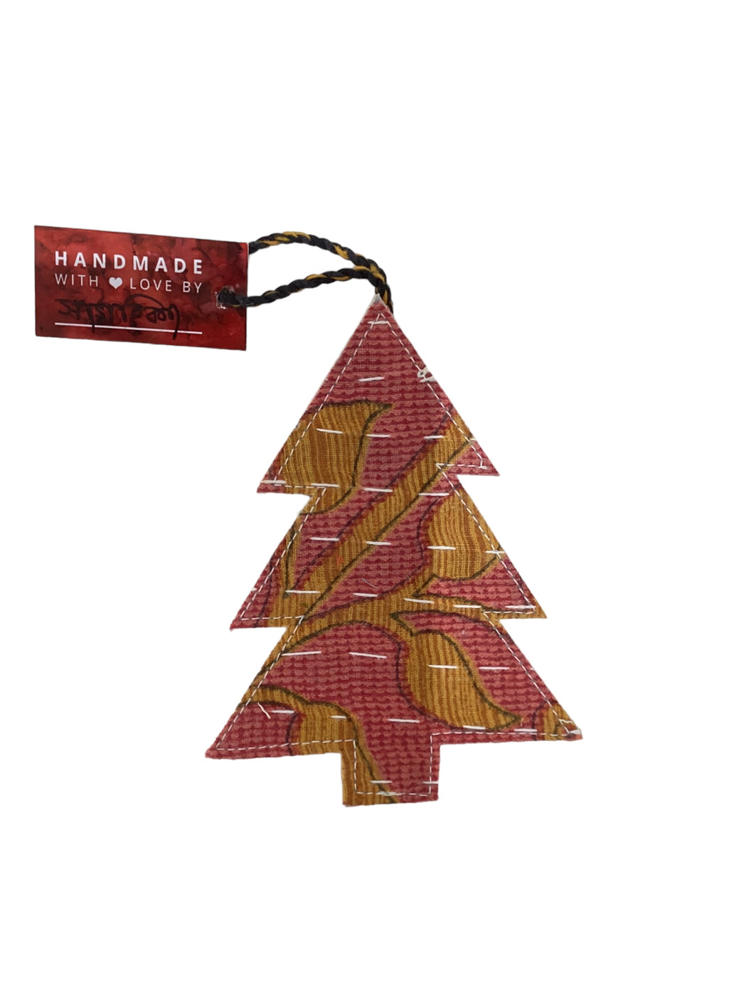 Kantha Christmas Tree Ornament