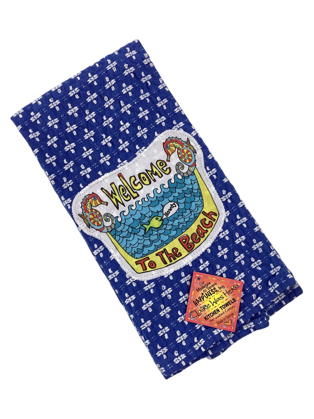 #176 Tea Towel - Welcome to the Beach