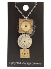 Steampunk Watch Face Trio Necklace