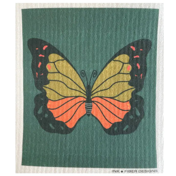 Swedish Dishcloth - Butterfly