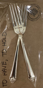 To Have to Hold Stamped Forks