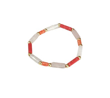 Stone Tube Bracelets - 18k Gold