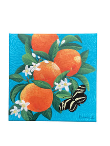 Florida Orange w/ Butterfly