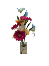 Tiny Circle Vase Aqua