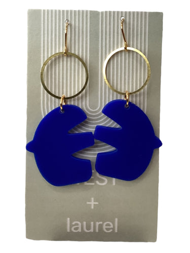 Simple Acrylic Earrings - Free Spirit