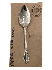 "Made With Love" Serving Spoon