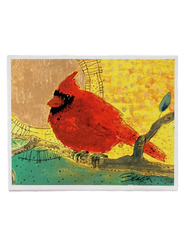 Cardinal Golden Sunrise - Print - 5