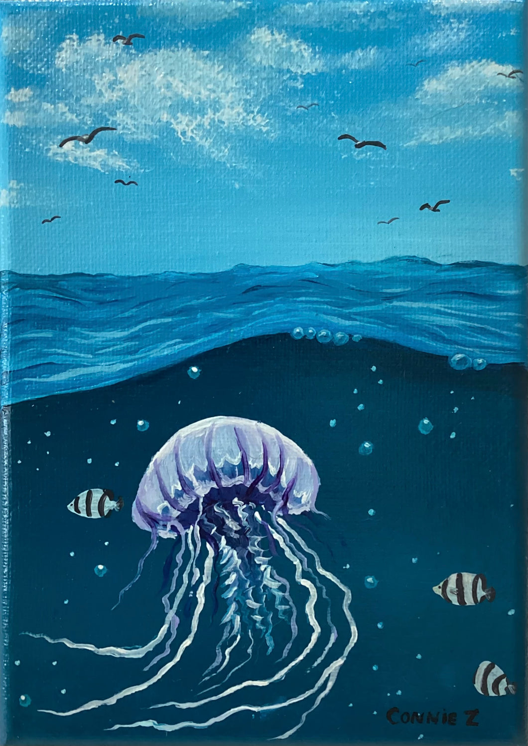 Lone Jellyfish