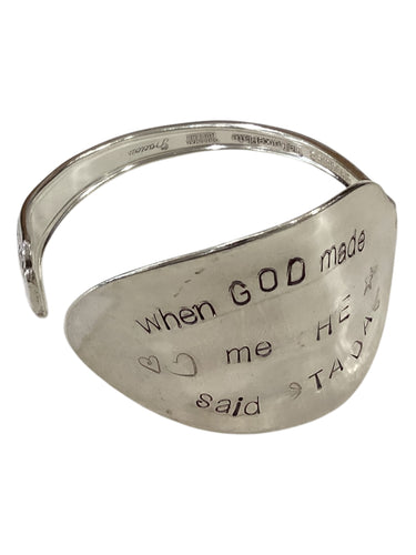 Silverware Bracelet - Ta Da