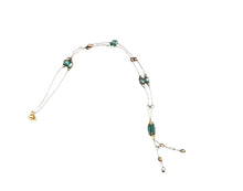 19" Rectangle Tassel Necklace
