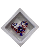 Framed Heart - Red/White/Blue Heart