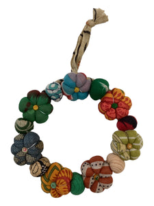 Mini Saree Pumpkin Wreath