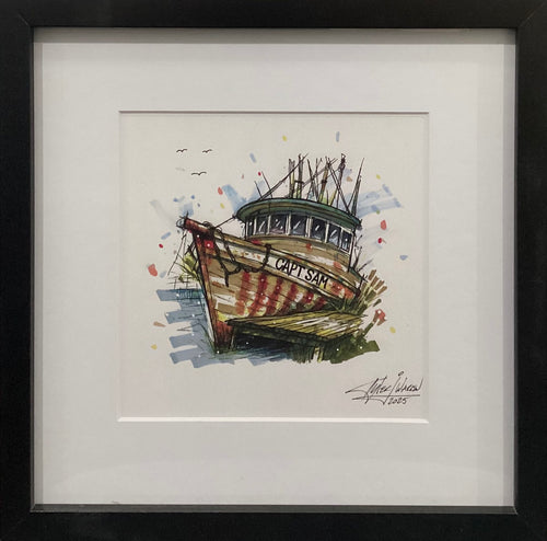 Capt. Sam - Framed