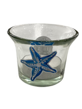 Tea Light Holder with Candle - Starfish