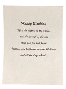 Notecard - Wave Dancer - Birthday