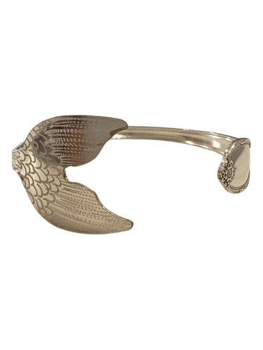 Silver Plate Mermaid Tail Bracelet