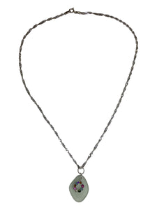Seafoam Seaglass Necklace