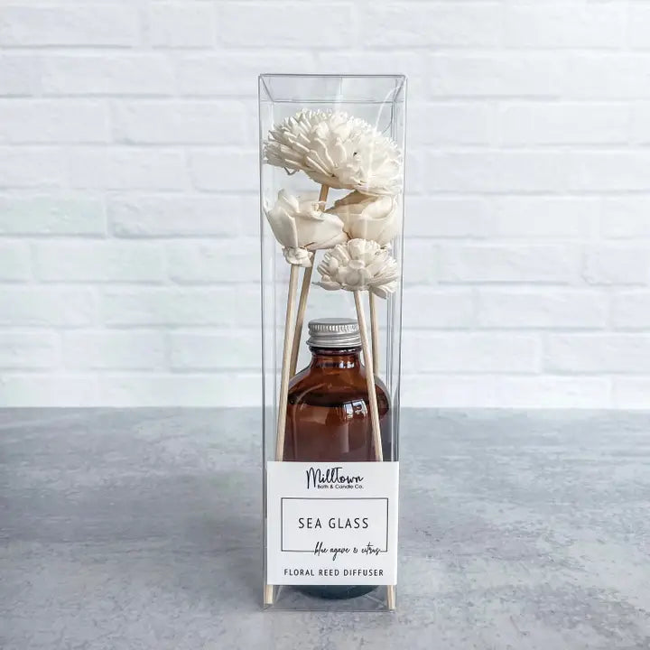 Sea Glass Floral Reed Diffuser