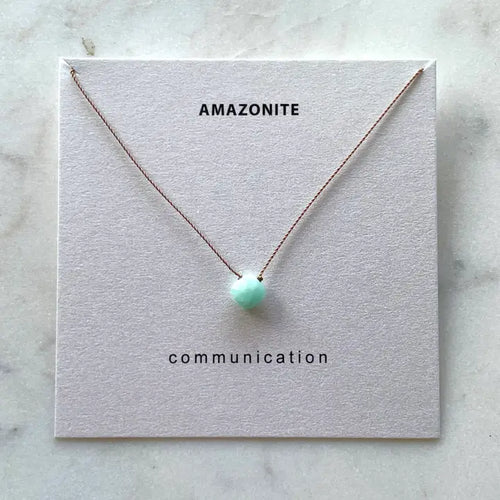 Amazonite Necklace- Communication