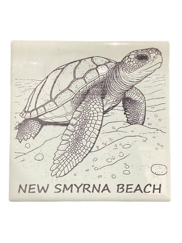 Ceramic Coaster -  Sea Turtle
