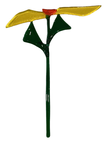 Single Stem Suncatcher - Yellow