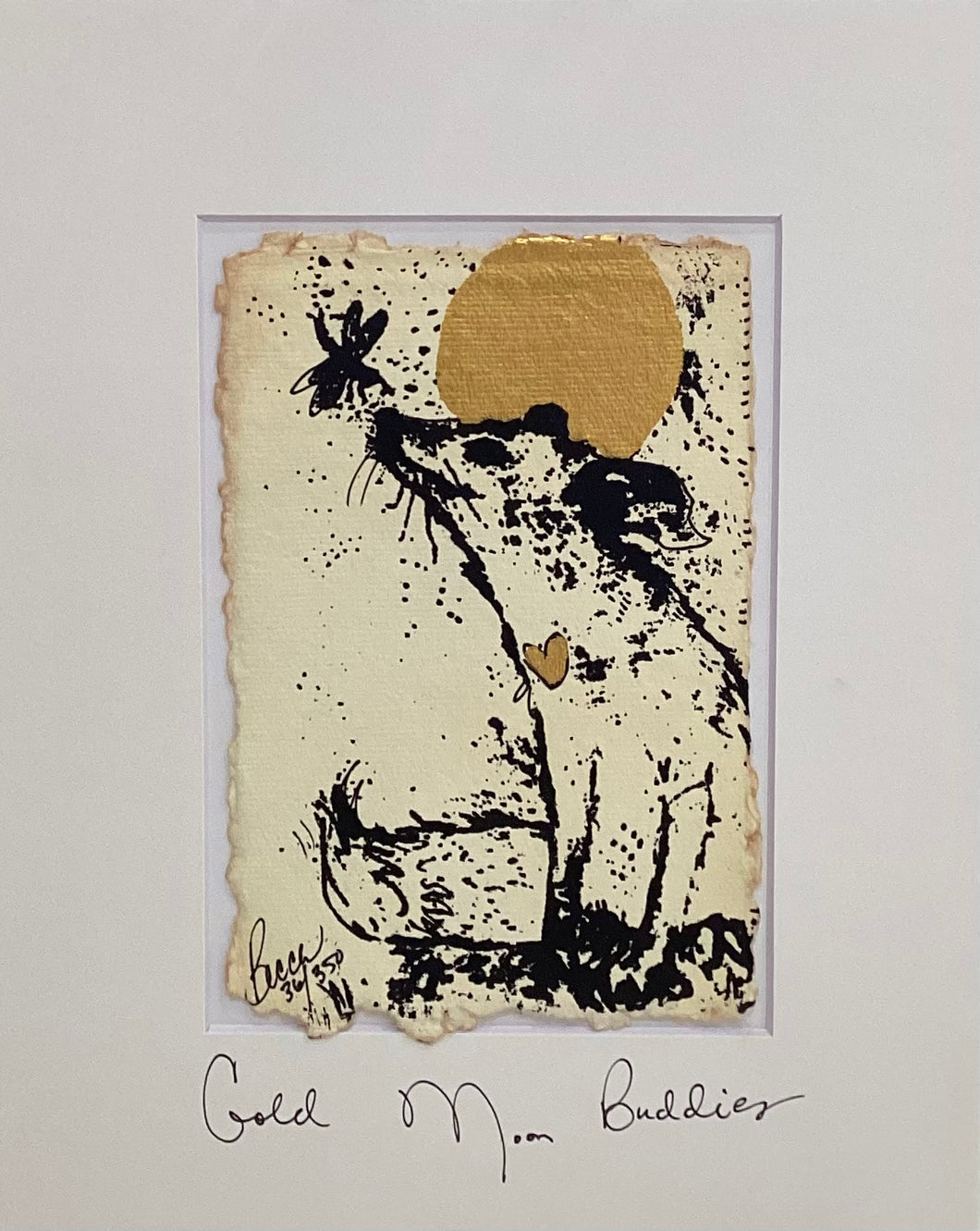 Gold Moon Buddies - Original - 8