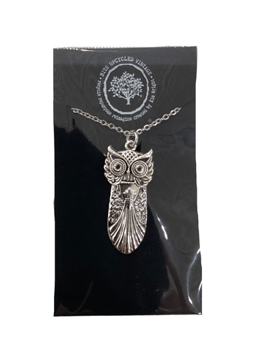 Steampunk Owl Necklaces