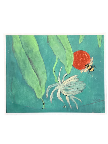 Honey Bee Blooming Night Cerus - Print - 8