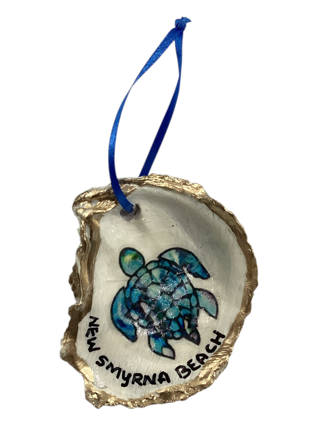 Blue Turtle Ornament