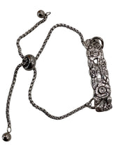 Silverplate Plain Slide Bracelet