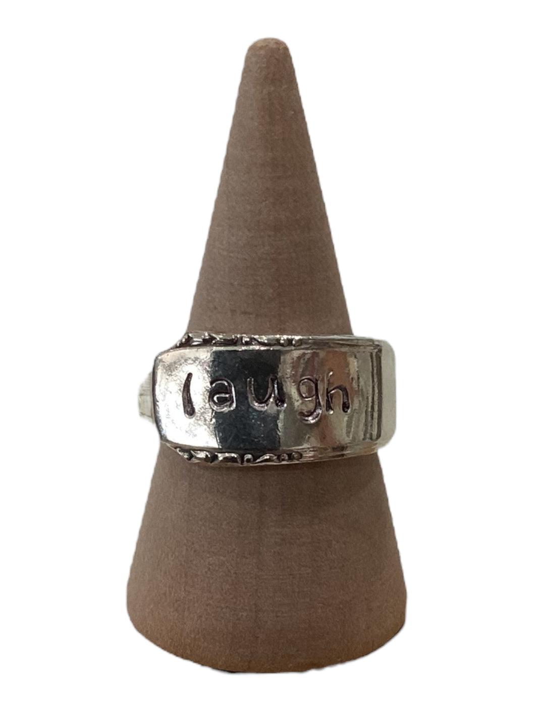 Silverware Stamped Rings