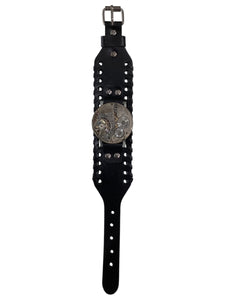 Steampunk Movement Belt Cuff Bracelet